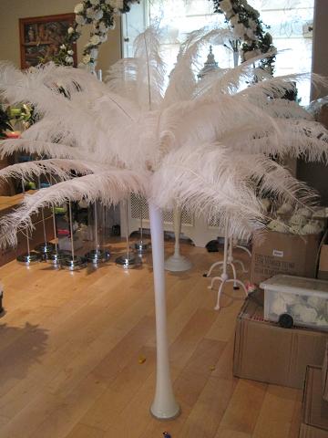 white and ivory wedding decoration All About Weddings