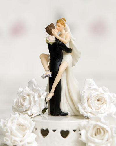 Sexy  Funny on Funny Sexy Bride And Groom Cake Top Figurine